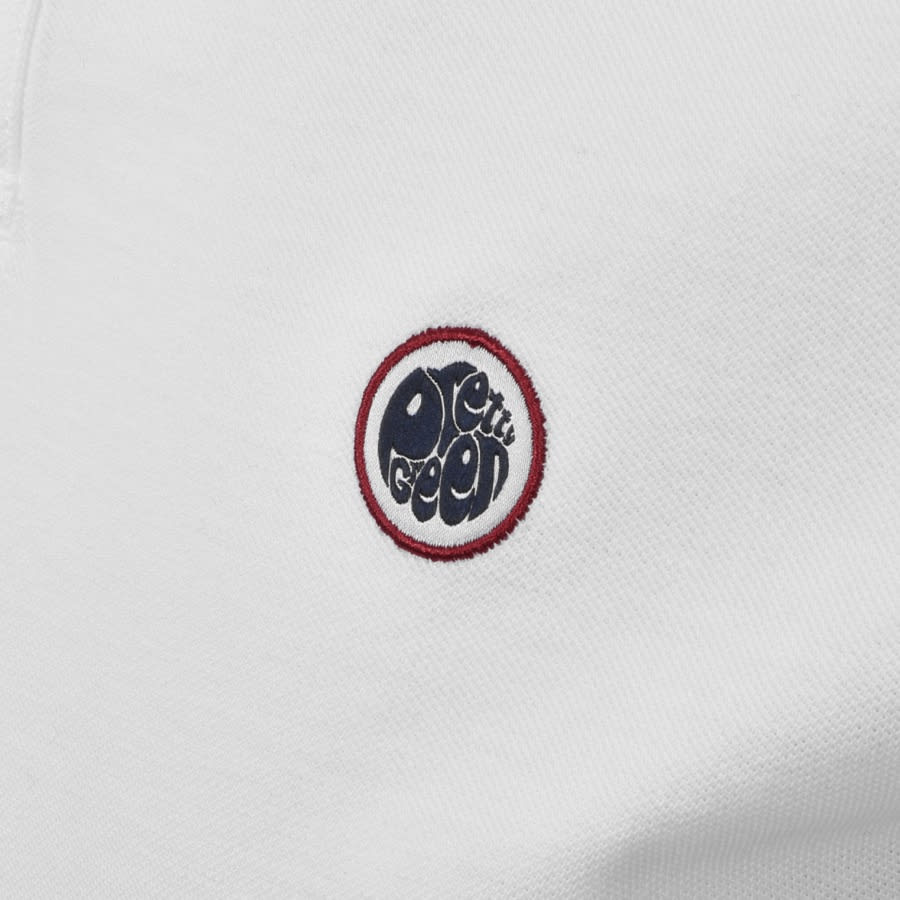 Alternative Image for ProductPretty Green Tilby Short Sleeve Polo White3